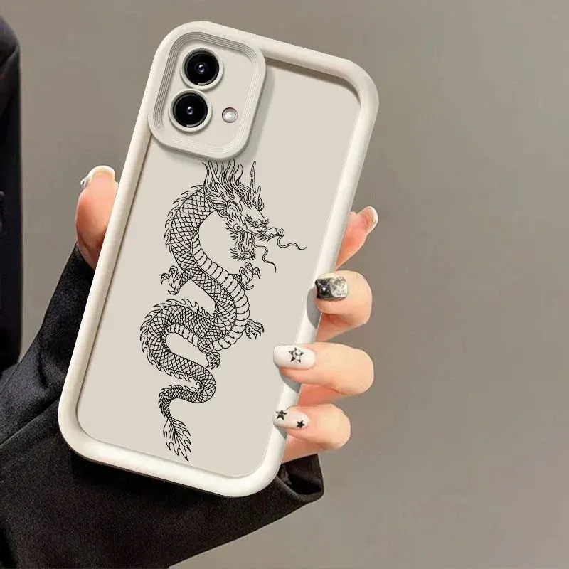 Fashion Fox Dragon Tiger Phone Case Cover