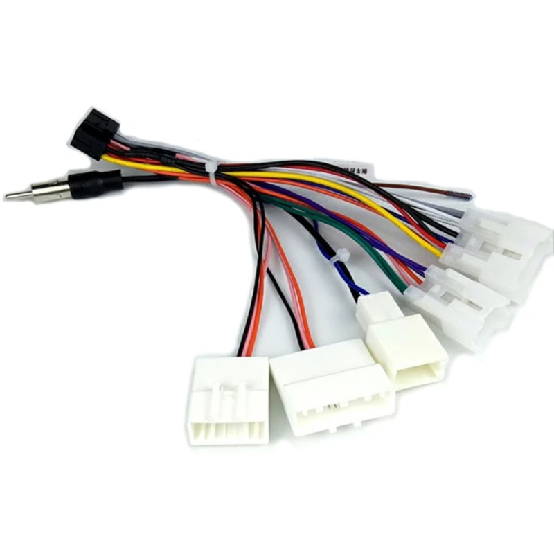 

Car Radio 16 Pin Electrical Wire Harness for Toyota CD-DVD Navigation In Dash Wiring Adapter Receiver