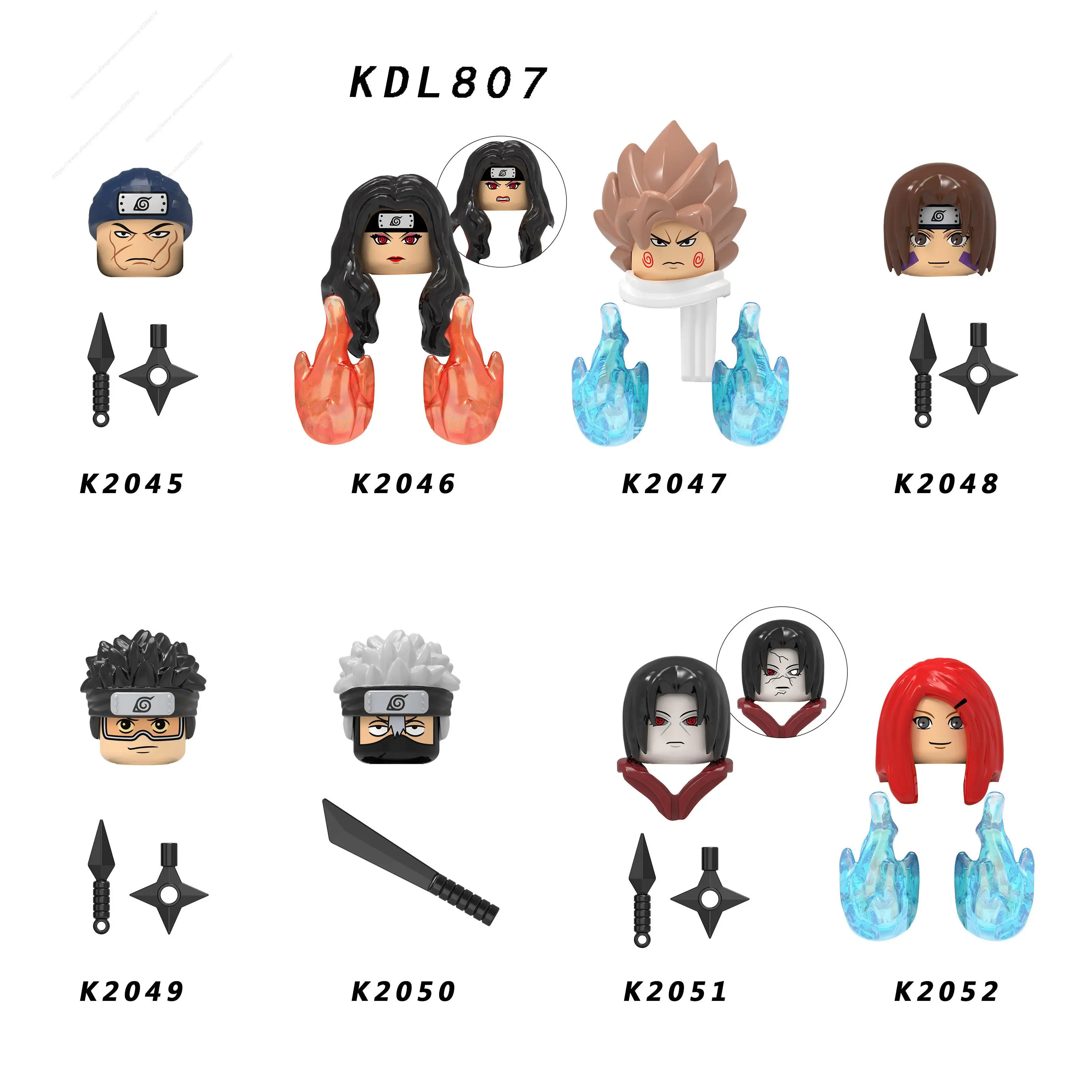 

Фигурки героев мультфильмов KDL807 K2045 K2050 K2051