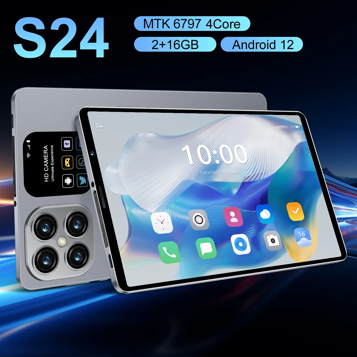 VERYHDmersibleTabletteuniverselleoriginaleAndroid12HD8pouces — free download