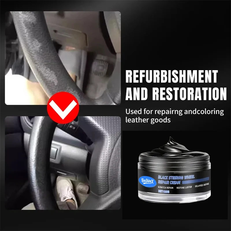 Steering Wheel & Plastic Restoration Paste 4