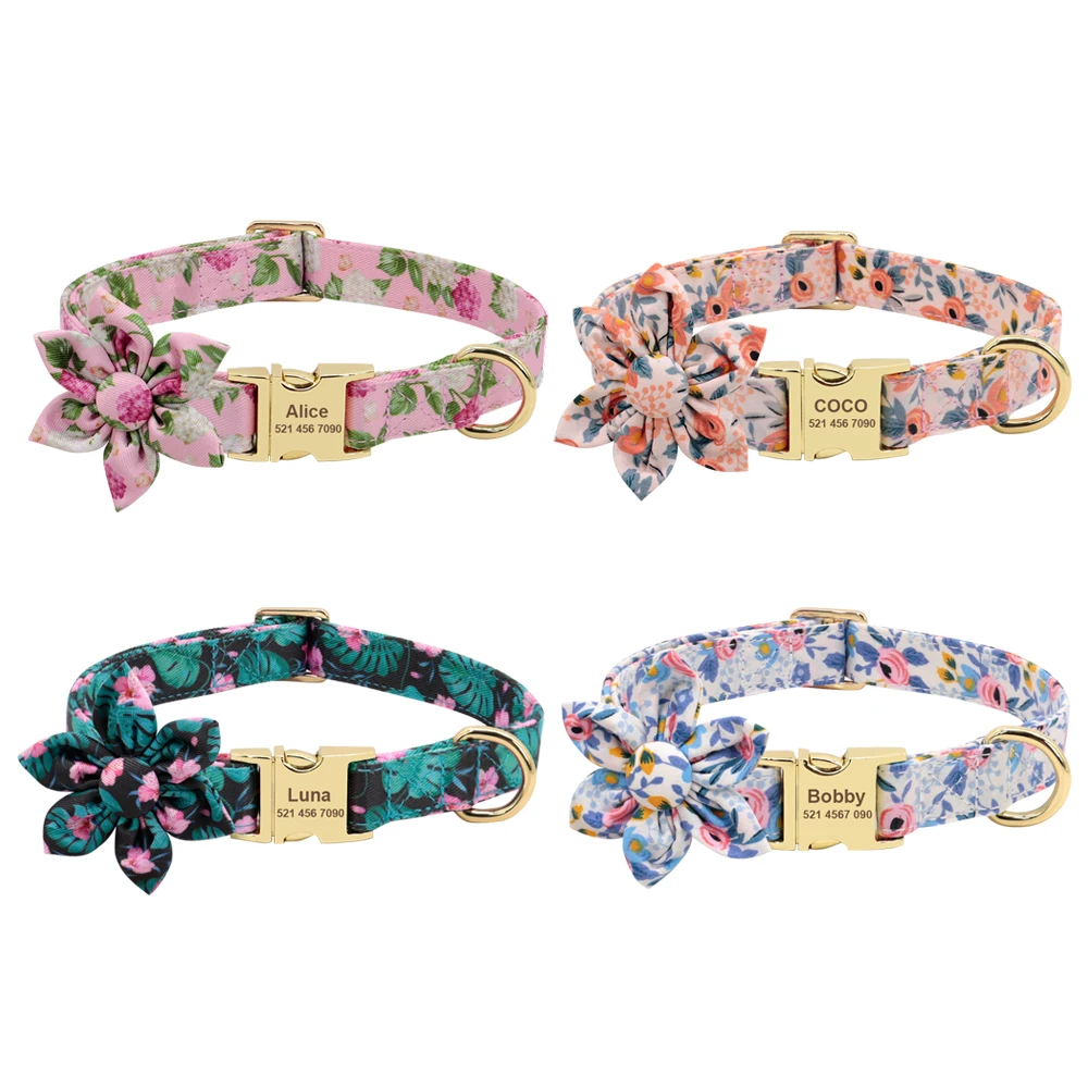Printed Nylon Dog Collar dog collar,pet collar