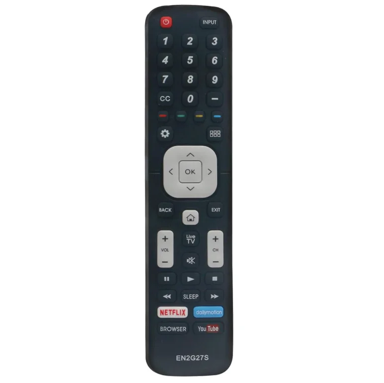 Control remoto EN2G27S reemplazo apto para TV LCD LED Smart Sharp Aquos LC-40N5000 LC-40N5000U LN-75N8000 serie Q5000 con 4 botones de APP LC-43N5000 LC-43N610 LC-50N5000 LC-55N620CU LC-55N7000