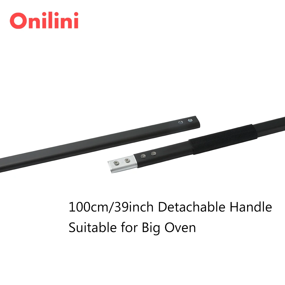 Onilini Anodized Pizza Peel Long Handle Set Almuinum Alloy Pizzas Shovel Commerical Use Pizza Paddle Oven Accessories