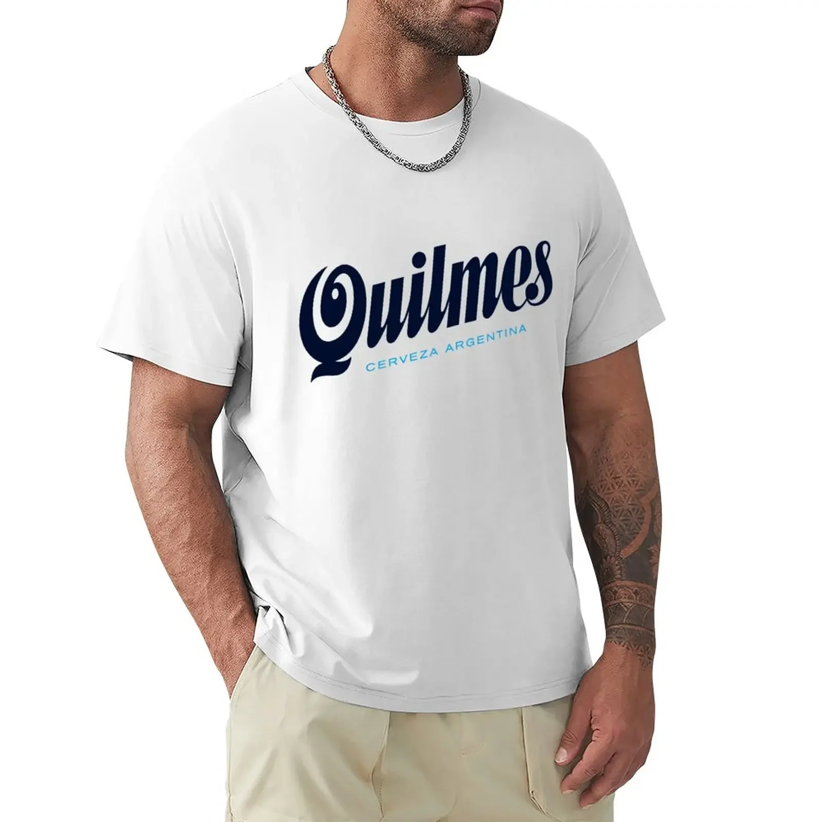 Cerveza Argentina Quilmes Classic Logo T-Shirt New Edition Anime Sweat Shirts, Men