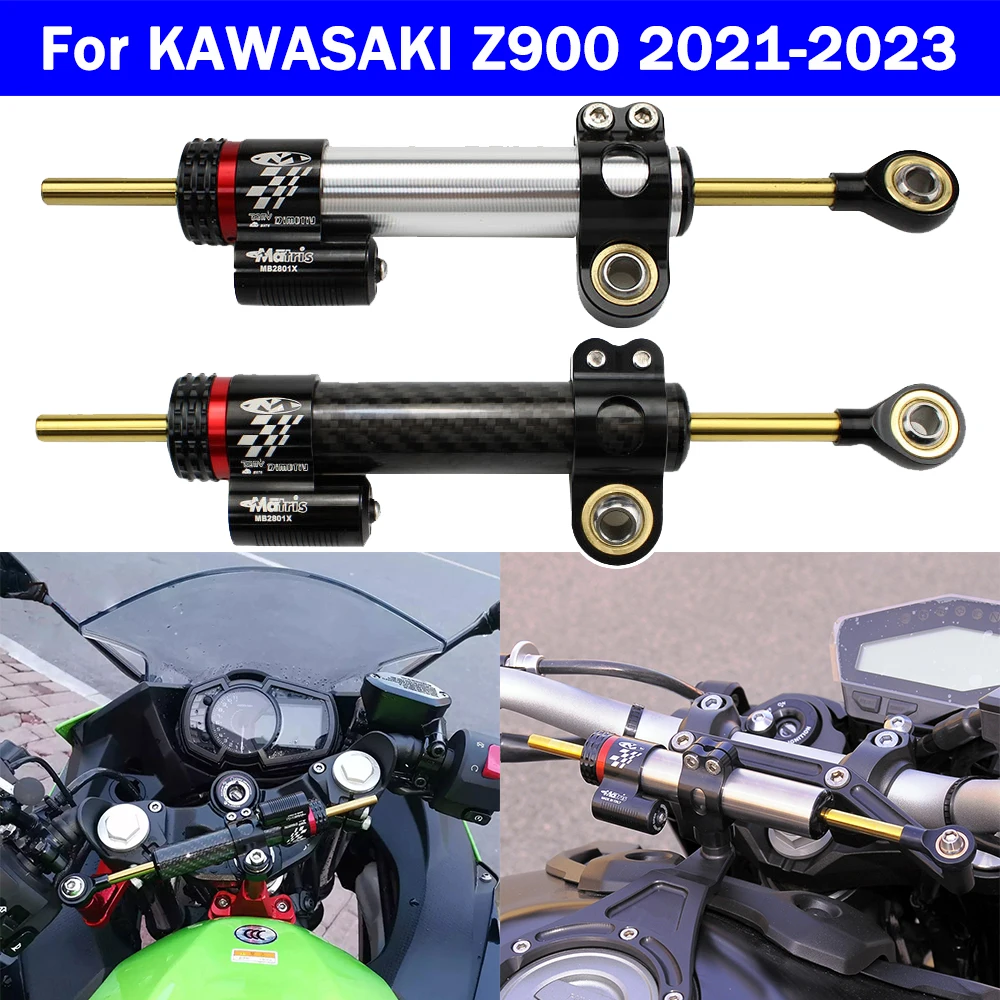 

Z900 Motorcycle Stabilizer Steering Damper Mounting Bracket CNC Absorber Support Accessories For KAWASAKI Z900 2021 2022 2023