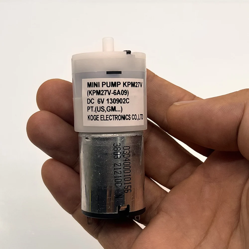 KOGE KPM27C/KPM27J/KPM27V Air Pump DC 5V 6V Mini 370 Motor Diaphragm Air Pump for Sphygmomanometer/ Aquarium Fish Tank 6