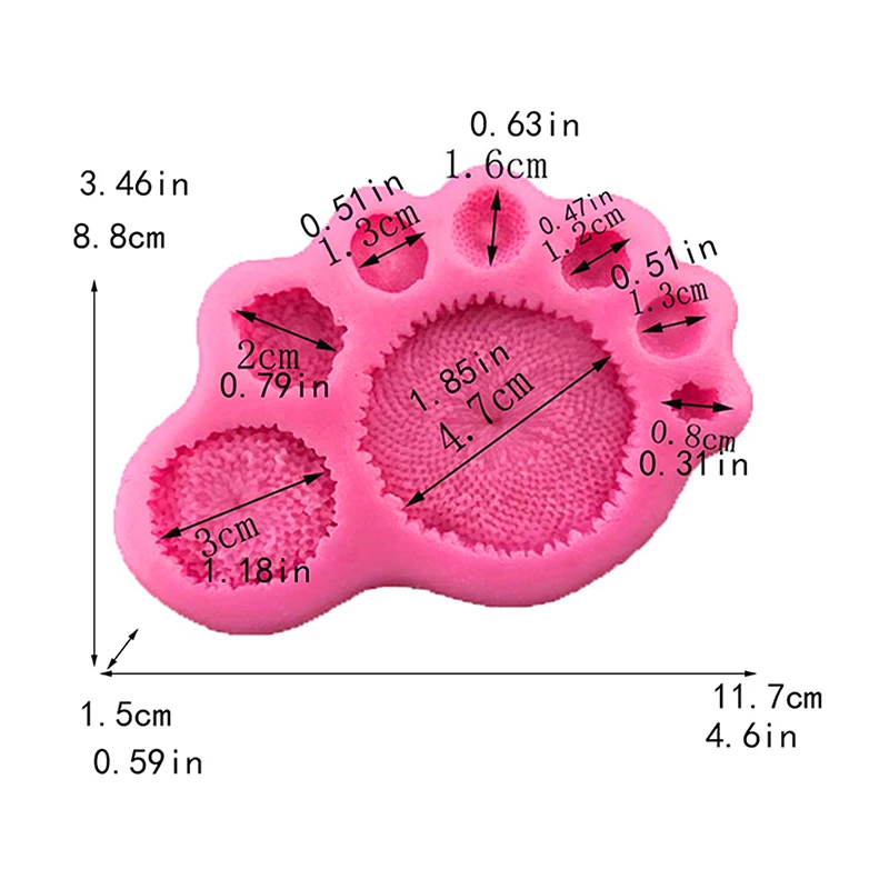 Description Picture 2 of itemMini Daisy Flower Sunflower Stamen Silicone Mold Fondant Sugarcraft Chocolate Forms Bakeware Cake Decorating Tools For Baking