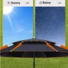 2.0-2.6M Parasol Fishing Umbrella Dual 360 ° Adjustable Fishing Umbrella  Double Layer Waterproof Anti UV Quality Large Parasol 2