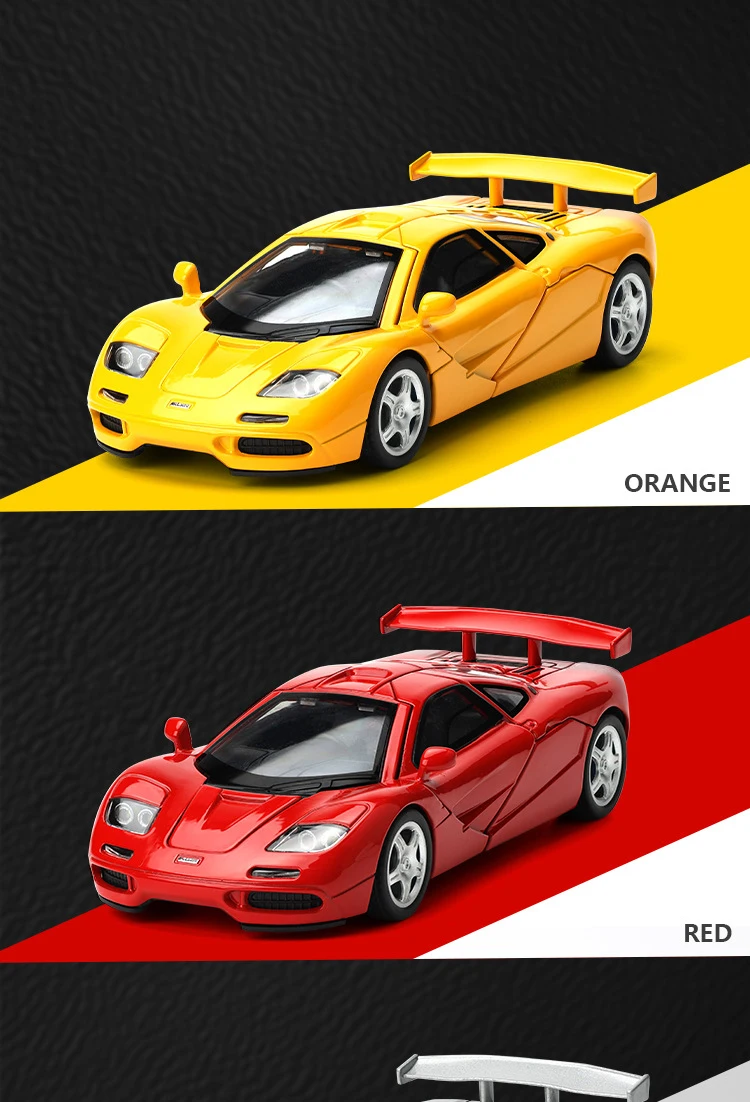1:32 Ferrari F1 XP4 XP5 1933 Alloy Sports Car Model Diecast