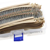 2500pcs Resistor Kit, 1/4W 5% Tolerance Carbon Film Resistors 1 Ohm-10M Ohm 50 Types 10R 39R 680R 56K 470K 3.3M 4.7M Ohm - Image 4