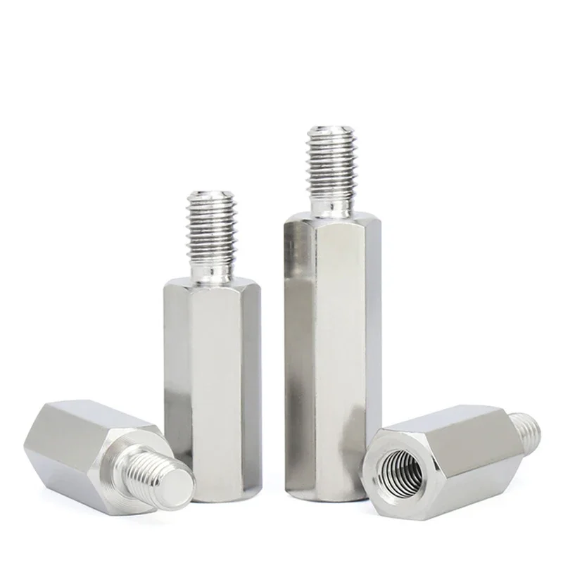 M2 M2.5 M3 M4 M5 M6 Ronde Aluminium Standoff Kolom Stud Verlengen Lange Moer Aluminium Spacer Staven f (Color : 50mm, Size : M3 10pcs