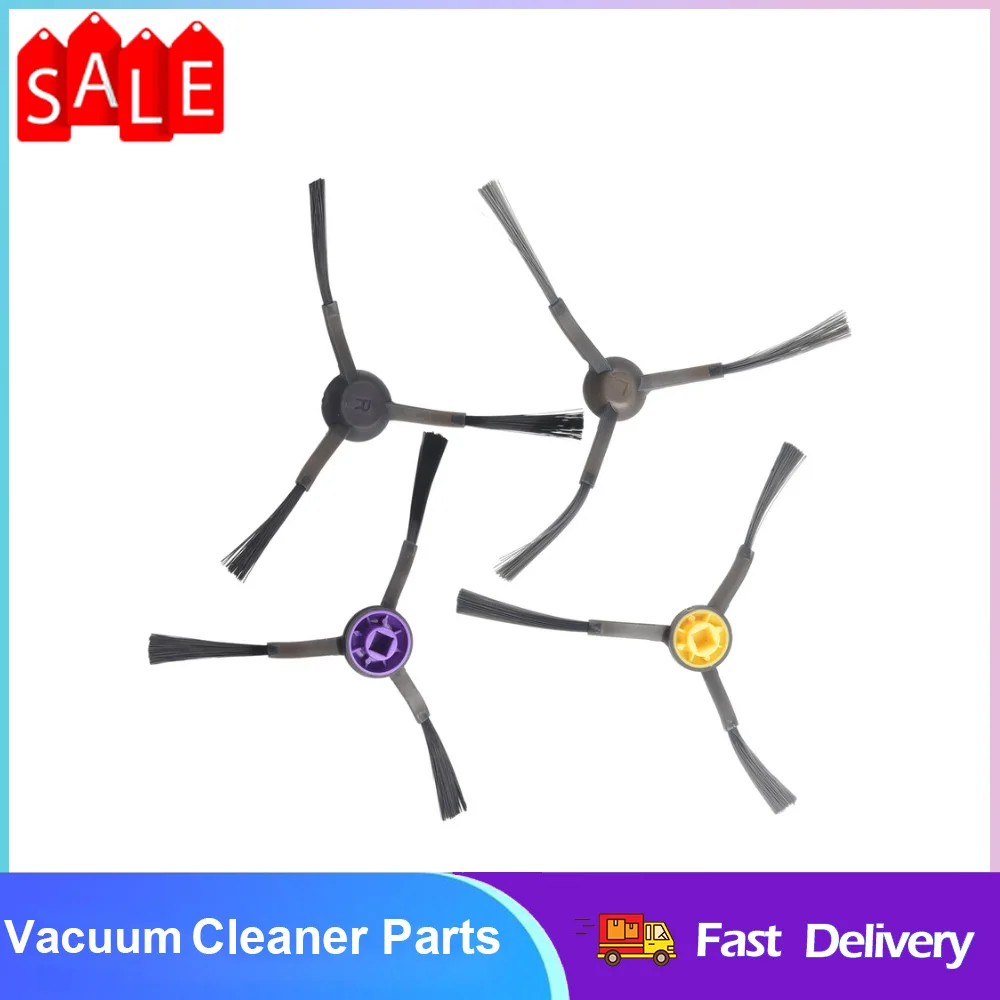 

4pcs Replacement Side Brush For Eureka NER600 Turbo Brushes Robot Vacuum Cleaner Accessories Spare Parts