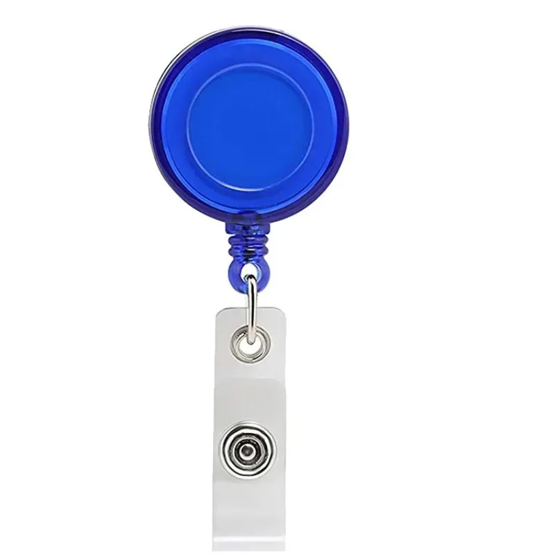 

Colors 10pcs Lot Retractable ID Badge Holder Reel Clips for Nurse Office Badge Holders Supplies