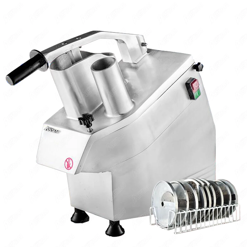 HLC300 Electric Vegetable Slicer Cutter Multifunctional Potato Chips Shreds Dices Cheese Crushing Cutting Machine |