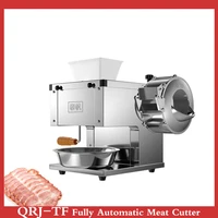Commercial Fully Automatic Electric Chicken Fillet Breast Fresh Pork Beef Slicer 1