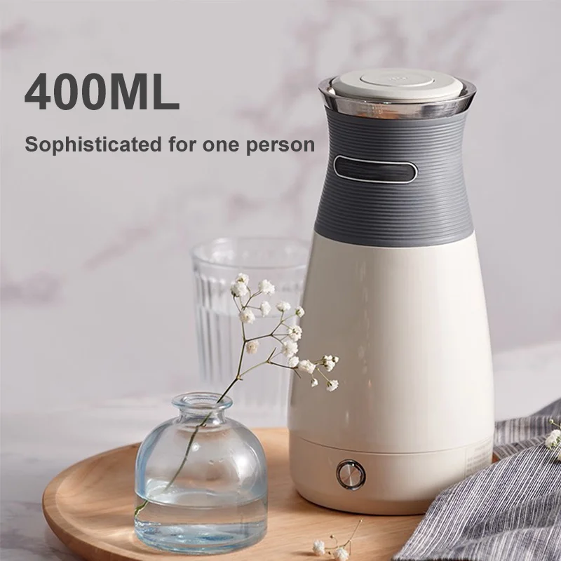New MORPHY RICHARDS Electric Kettle Stainless Steel Portable Travel Outing Electric Kettle 110V-240V Quick Cook 400ML Appliances 4