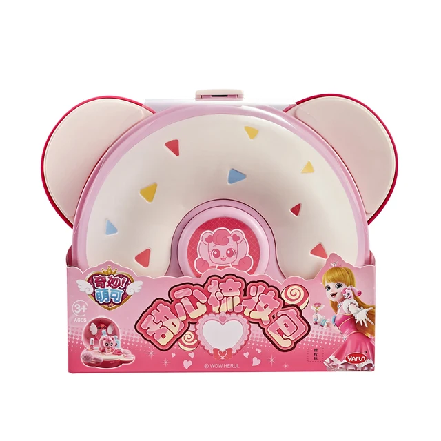 캐치! 티니핑 Cute Bag Dressing Pretend Play Make Up Toy Pink Simulation Makeup Set Play House Toys Birthday Christmas Gift For Girl 4
