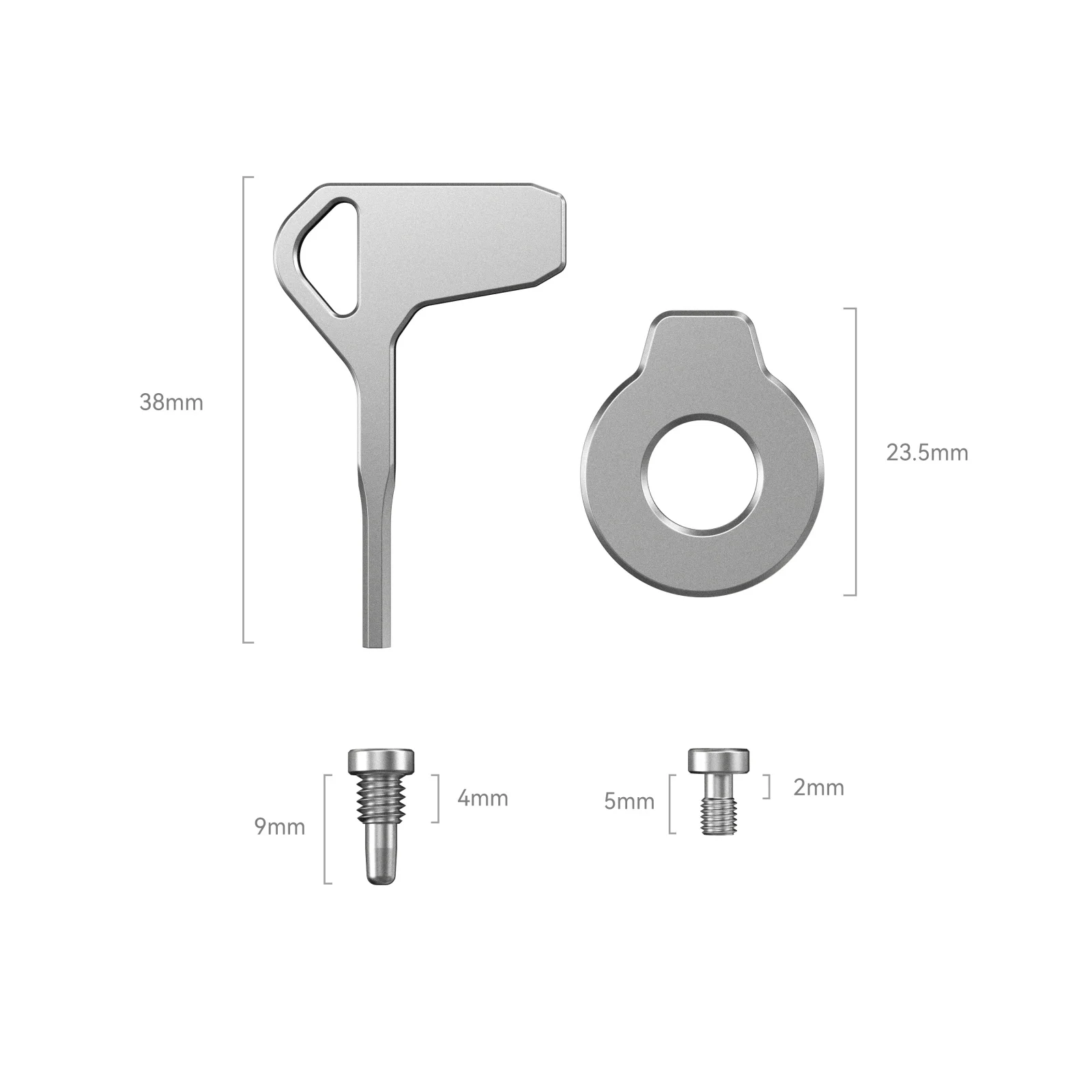 SmallRig 스테인레스 스틸 나사 세트, 스크루드라이버 포함, 카메라 케이지, L 브래킷, 핸들 카메라 액세서리 4385