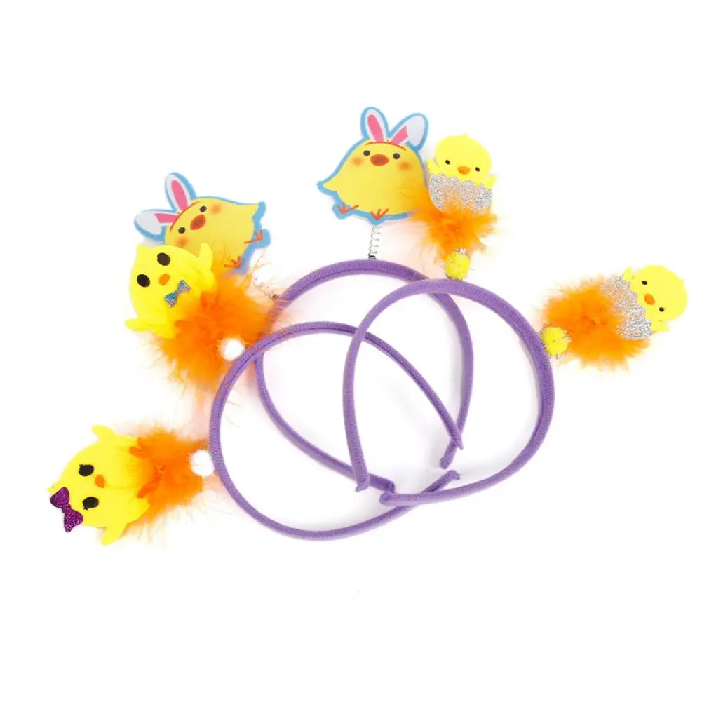 

Easter Headband Easter Theme Party Decoration Headbands Bunny Chick Hair Accessories Adorable Bunny Ear Cute Chick for Easter