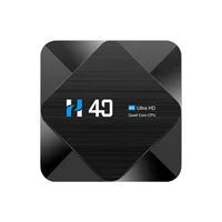 H40 Android 10.0 Smart TV Box 4GB RAM 64GB ROM Allwinner H616 Quad-core 2.4G/5G WIFI BT4.0 1000M 6K Media Player Set Top Box 2