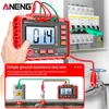 ANENG MH14 Ground Resistance Megohm Testers Meter Megohmmeter Voltmeter Red Color 1999 Conuts Ohm Detector without BatteryTools 4