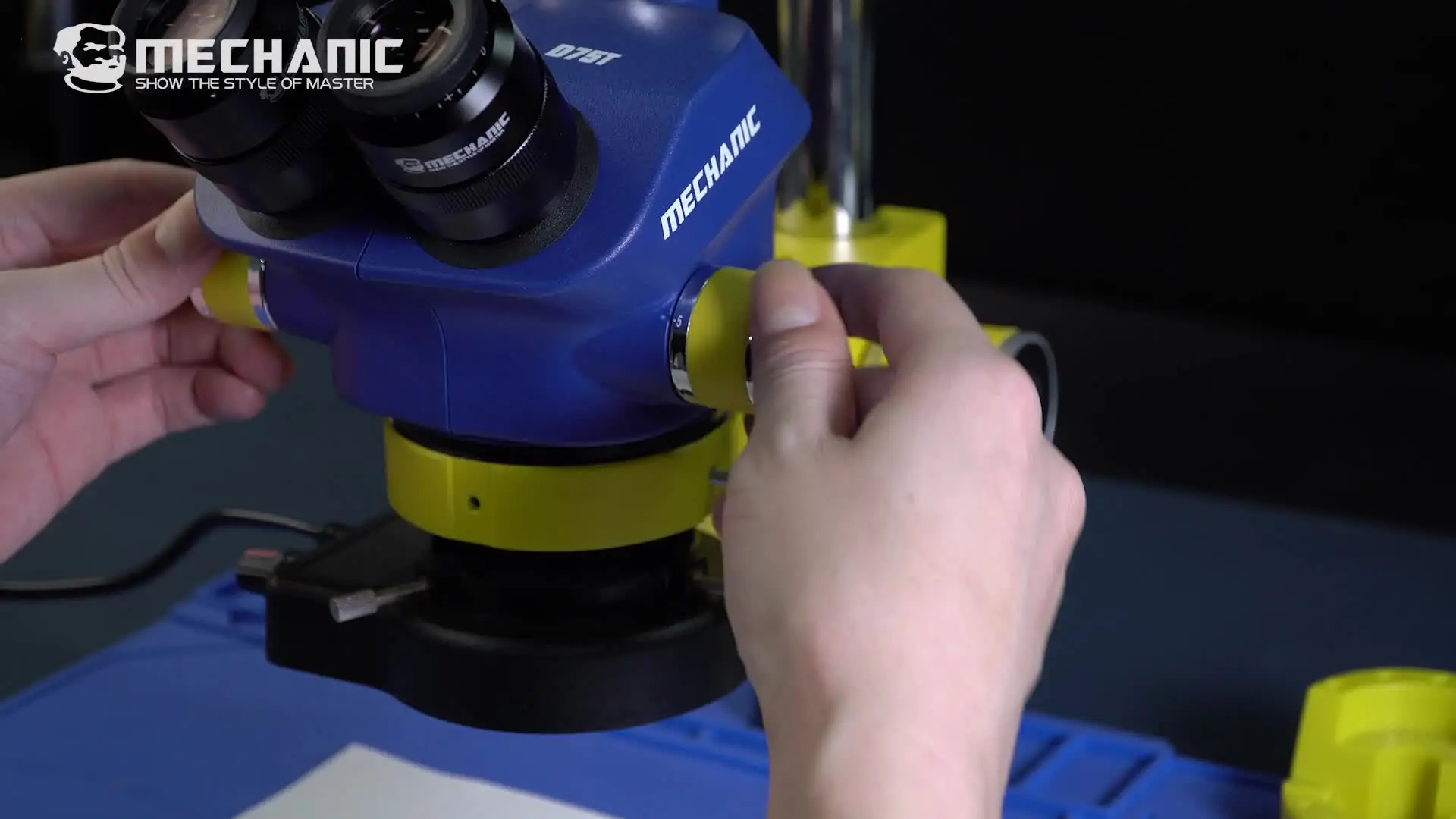 Механический стереомикроскоп D75T-B11 7-50X