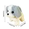 Barking Dog Toys For Kids Walking Dog Cat Plush Animal Barking Dog Companion Animal Electric Pets Battery Operated Tail Wagging 6