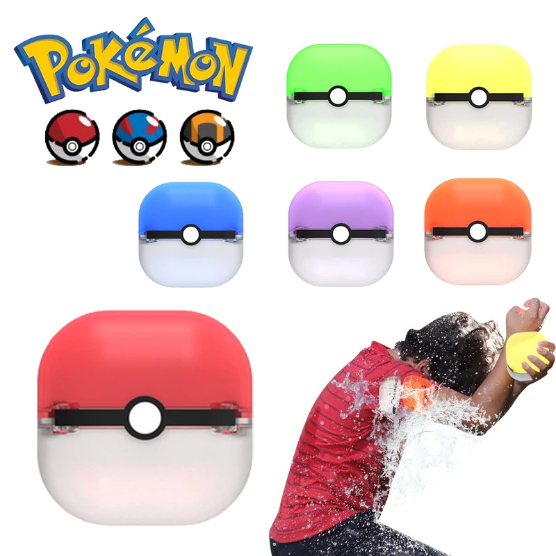 Pokemon-Pokeball-Water-Bomb-Balloon-para-ni-os-juego-de-lucha-de-agua ...