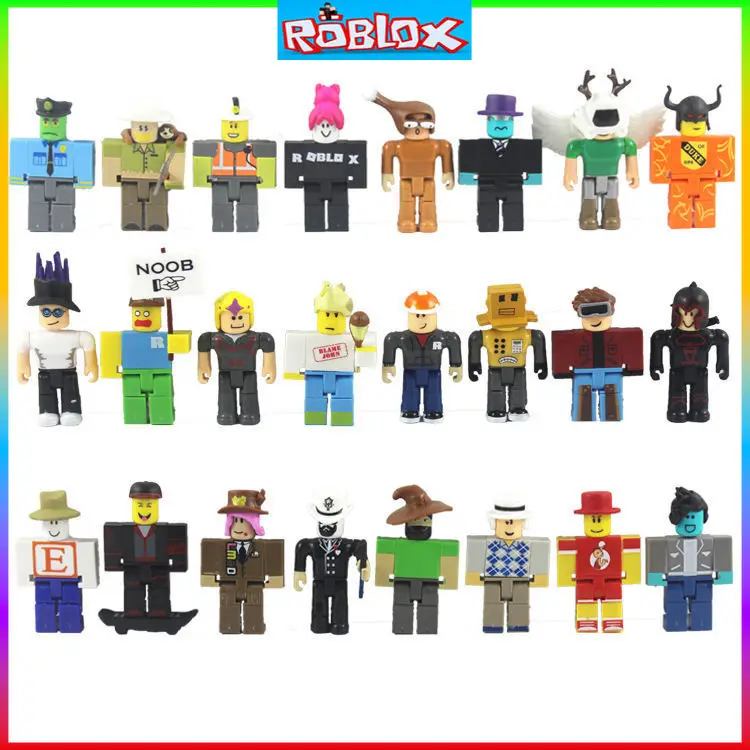 Roblox-Versão do Mundo Virtual Blocos de Construção Bonecas, 24 Série  Colecionáveis, Jogo Montado, Periféricos, Boneca Feita à Mão, Ornamentos,  1-6 - AliExpress