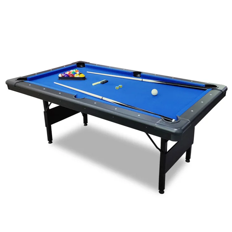 High Quality 3 in 1 Multi Function Foldable 6ft Folding Pool Billiard Table With Metal Leg
