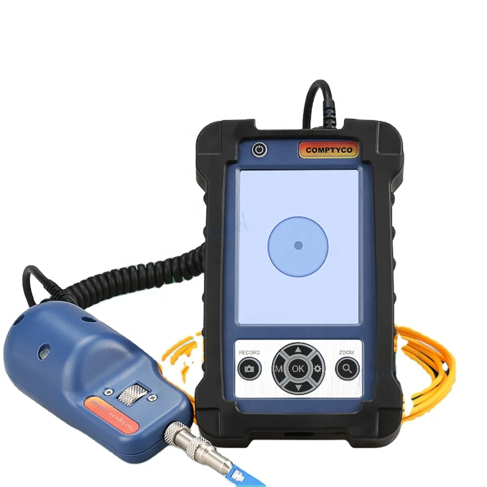 

AUA-400 Fiber Optic Inspection FTTH Microscope Probe with 3.5 inch Display Screen with APC Fiber adapter