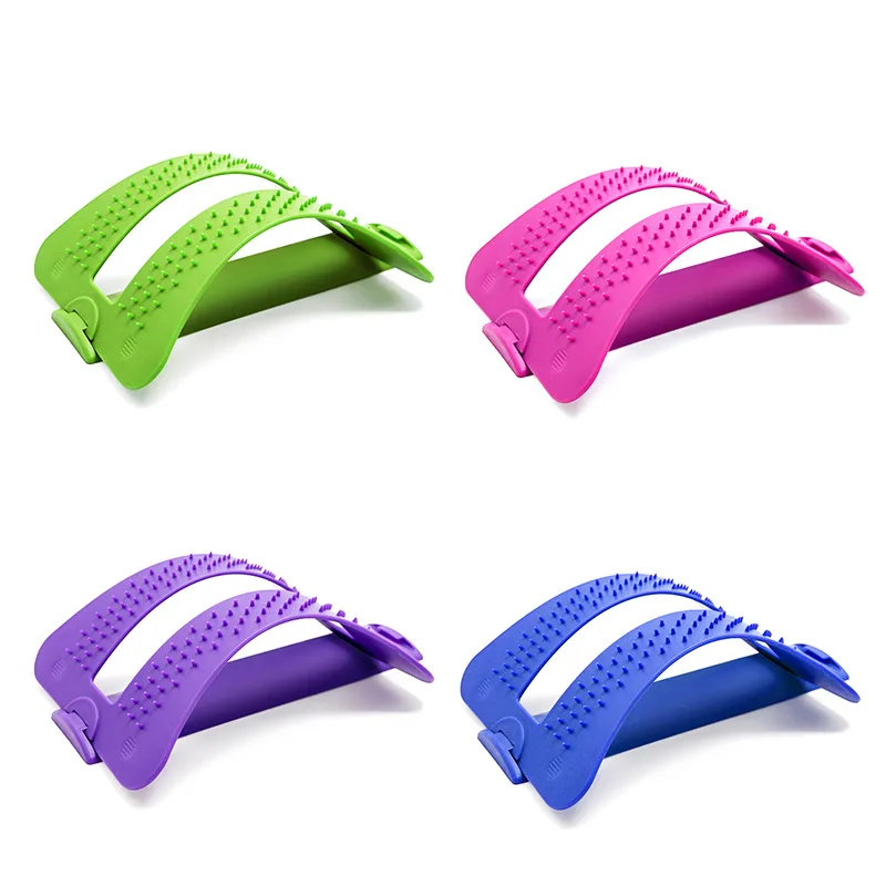 Back Massager Magic massage therapist Stretching fitness lumbar support relaxation spinal pain relief magnetic therapy