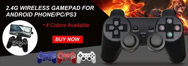 Support Bluetooth Wireless Gamepad For PS3 Console For USB PC For Sony Playstation 3 Controller Joystick Game Accessories