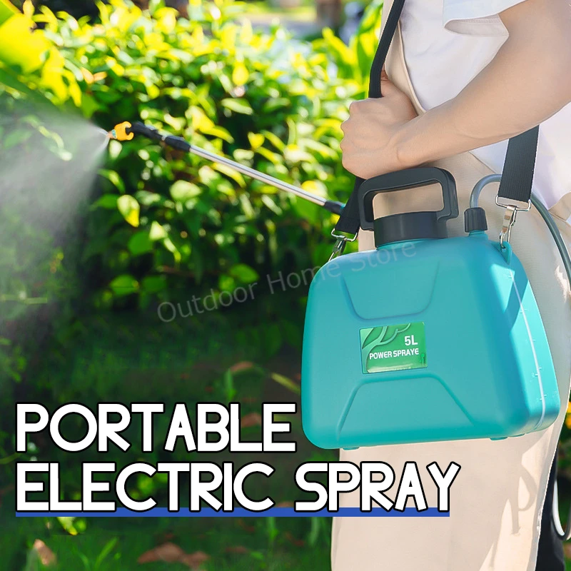 

Electric Sprayer Garden Automatic Water Sprayer Adjustable Nozzle Spray Gun Agricultural Irrigation Tool Shoulder-type Sprayer