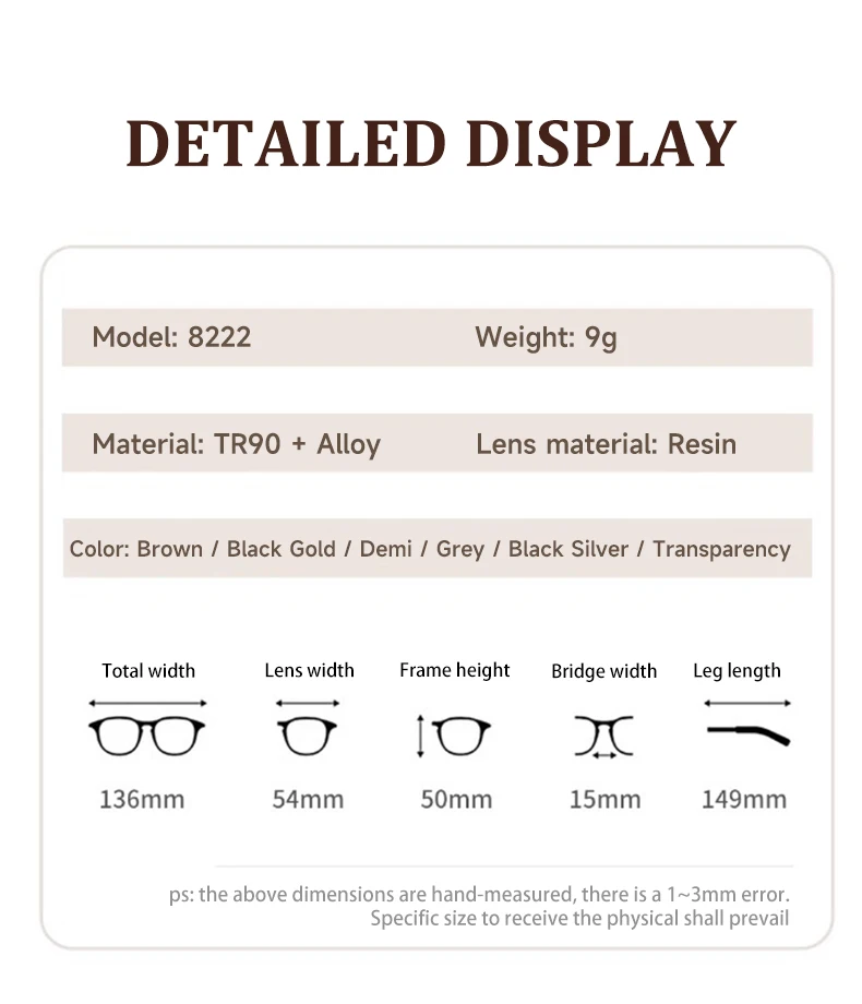 VICKY New Arrival Fashionable Cat-Eye Minimalist Design Women's Anti-blue Light Reading Glasses Custom Prescription Available Sf87663274bee458e9cc04ba6148df173Y