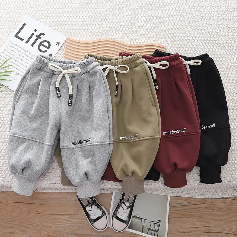 

WNXX-Boys Pants Kids Cotton Casual Sport Enfant Garcon Children 0-5 years Clothes