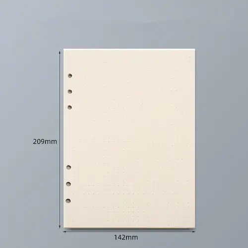 45 Sheets A5 A6 A7 Loose Leaf Notebook Refill Spiral Binder Inner Page Line Blank craft  Grid Inside Paper Stationery - Image 12
