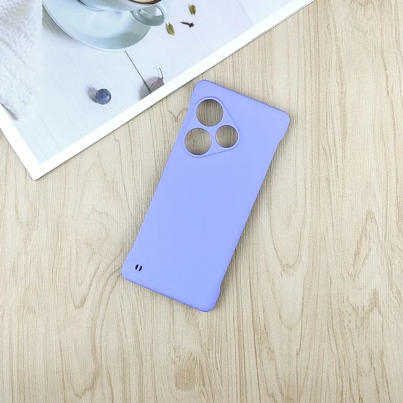 Frameless Shockproof Matte Rimless Ultra Thin Hard PC Back Cover