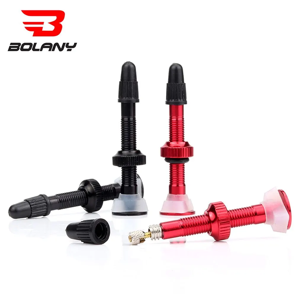 Bicycle Valve 1PCS 40mm/60mm Road Bike Vacuum Nozzle Tubeless Tire Core Aluminum Alloy Accessories