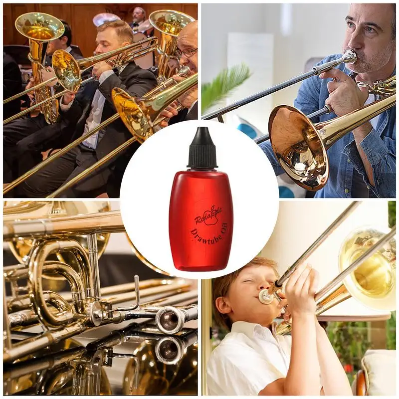Trombone Slide Lubricants trombone accessory 30ml Trombone Slide Oil Kit Cleaning Cream Easy Cleaning For Musical Instruments Supplies