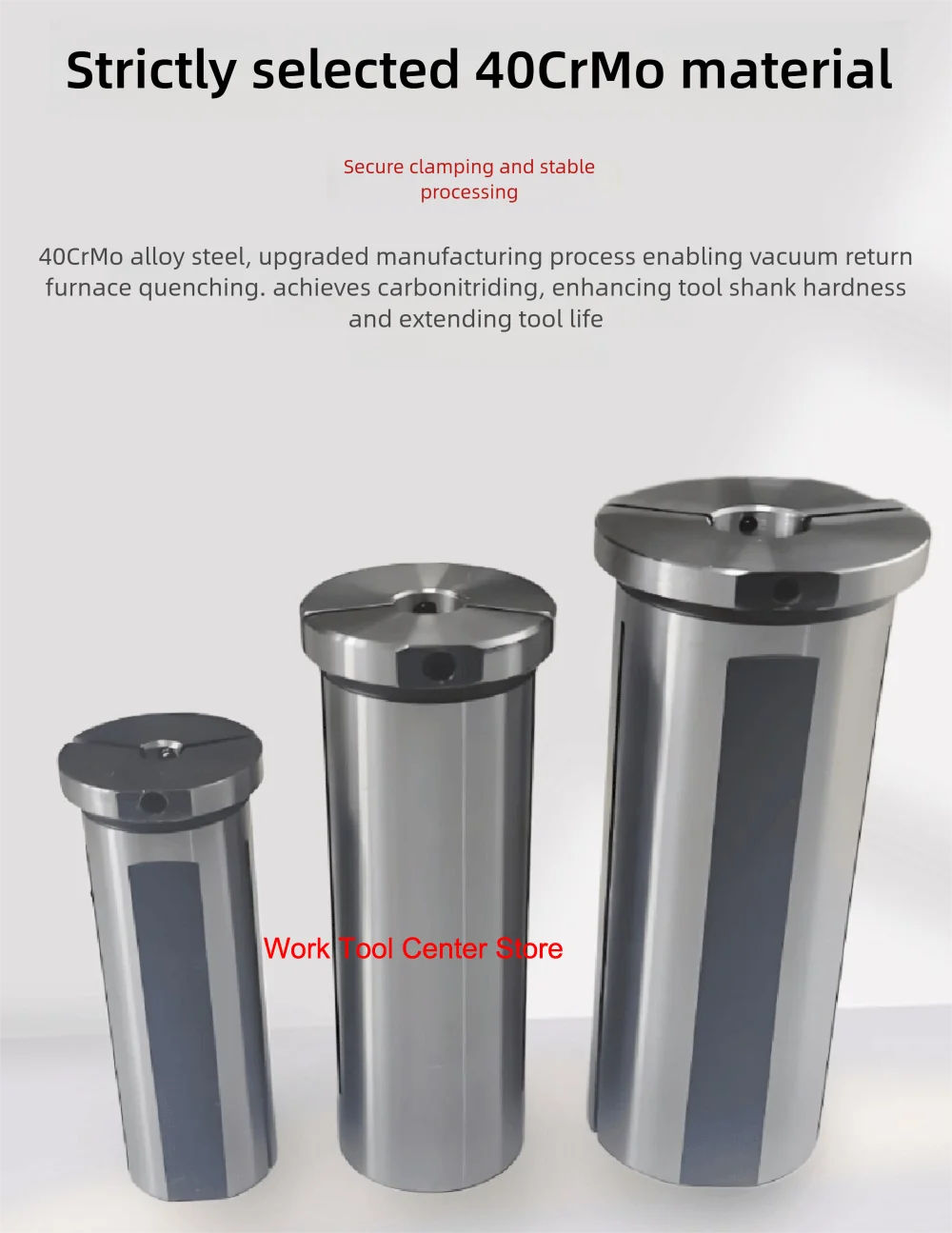 40CrMo Multifix Eng Anliegende Werkzeug Halter Stange CNC Drehmaschine Reduzierung Hülse Schnell Ändern Post Bohrer Klemme Chuck Metall Zubehör – Detail 6