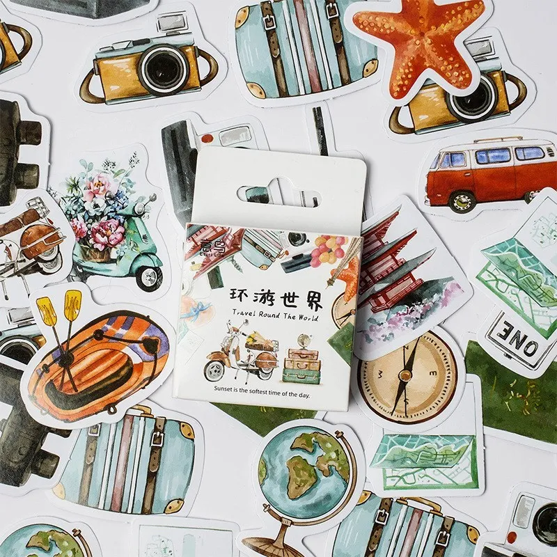 Adesivi Passaporti Reminisce - Combo Sticker, Senza Acidi, Per Scrapbooking