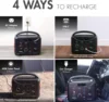 Portable Power Station Battery Two Pure Sine Wave AC outputs USB type C PD Solar Ready Mobile Power for Outdoors Camping 4