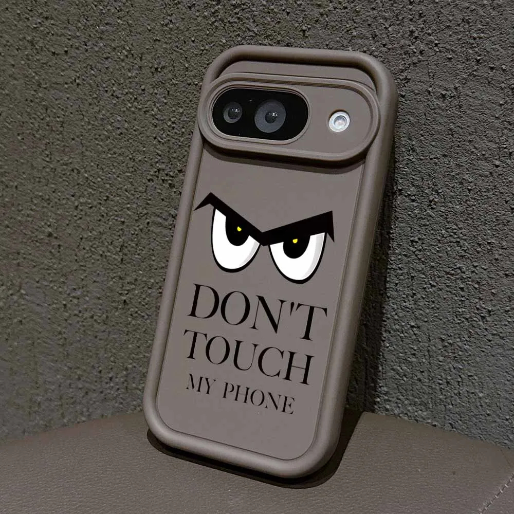 Don't Touch My Phone - Soft Feel Protective Case with Eye Ladder Design