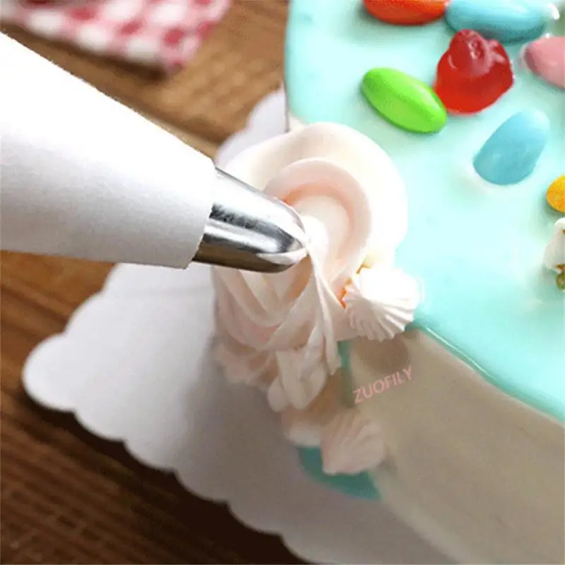 

Cotton Pastry Bag Health And Safety White Cream Bag Household Pastry Bag Reusable and Washable Cream Pastry Bag For Cupcake Cake