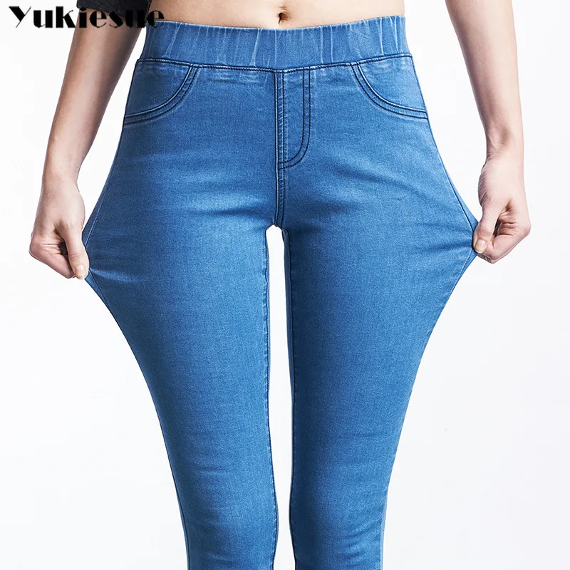 highwaistedjeanswomanskinnyslimstretchsoftpushupmomjeans