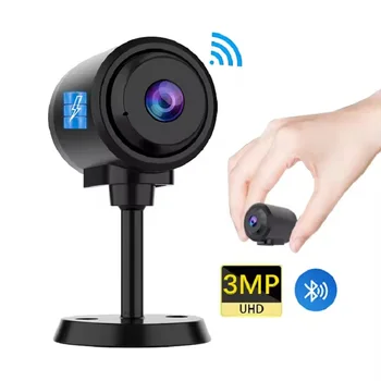 DIFANG Mini WiFi Camera Support Bluetooth Connection Bullet Camera 3MP Surveillance Indoor Wireless IP Camera Home Baby Monitor 1
