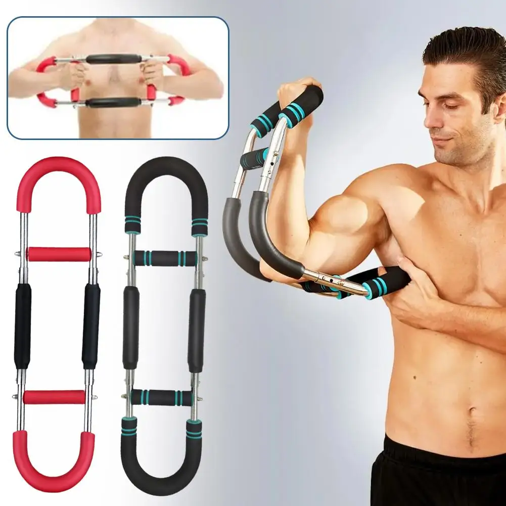 NEW Chest Workout Equipment Arm Trainer Adjustable Resistance Twisters Arm Exerciser Chest Expander Exerciser for Men