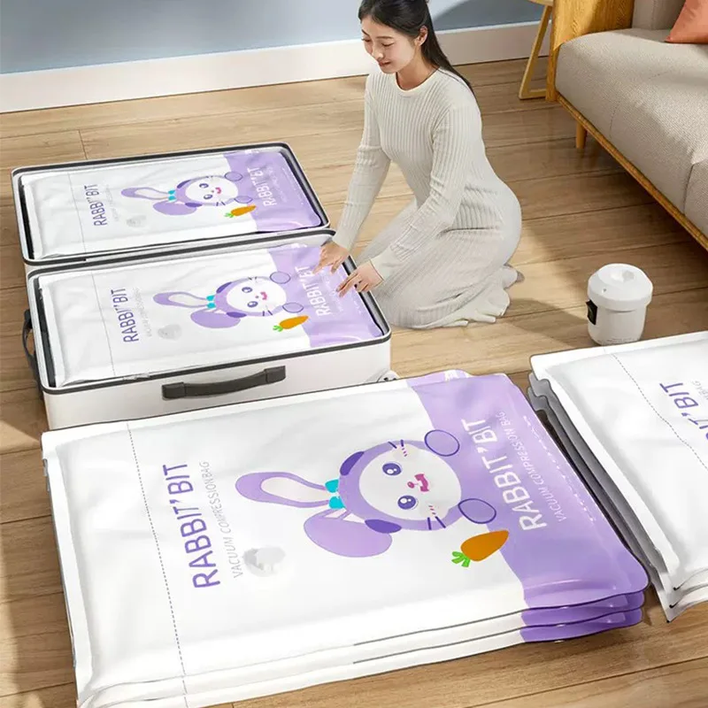 New Vacuum Storage Bag Pumping Cotton Quilt Compression Bag Packing